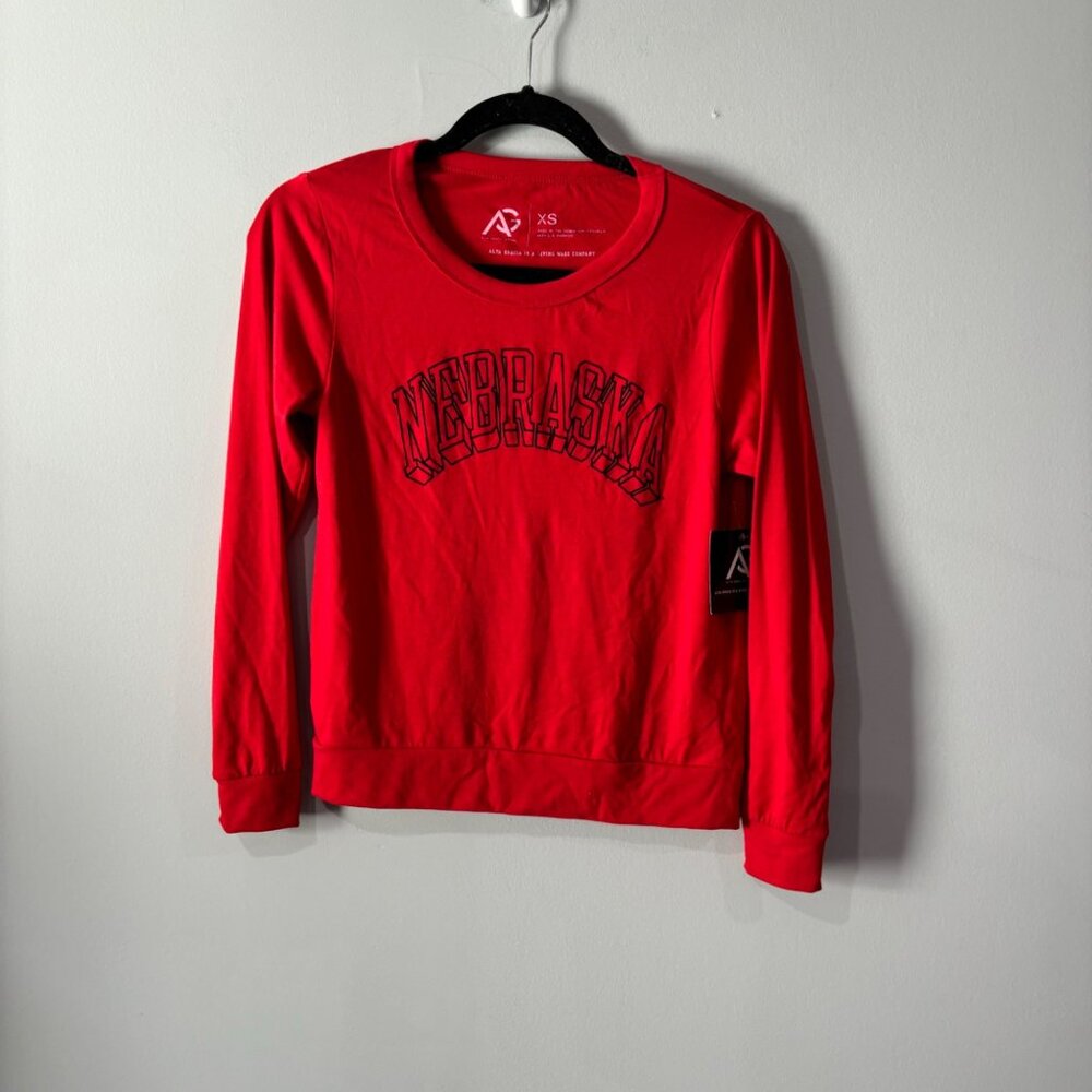 Alta Gracia Nebraska Long Sleeve Shirt Size XS